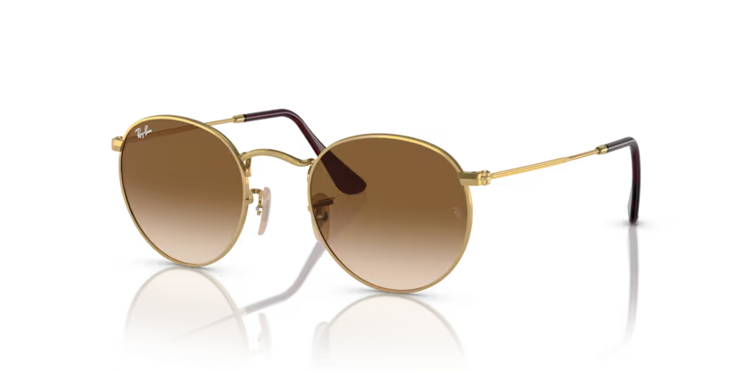 Ray Ban RB3447 Round - Gold