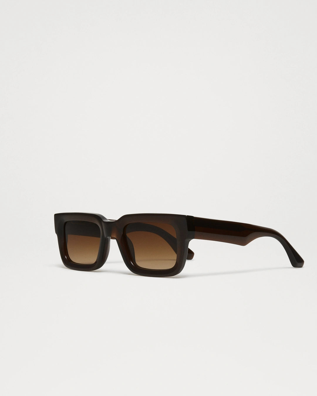 Chimi 24349 Rectangle SUNGLASSES - Brown