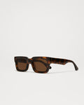 Chimi 24348 Rectangle SUNGLASSES - Havana