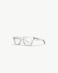 Chimi 10065 Womens Geometrical or Directional Optical Frames - Transparent