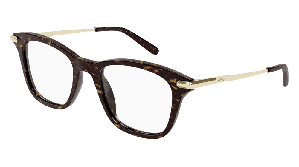 Multi-brand BR0095O-002 Mens RECTANGULAR / SQUARED Optical Frame - Havana
