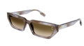 Mcq MQ0302S-006 RECTANGULAR / SQUARED Sunglasses - Havana