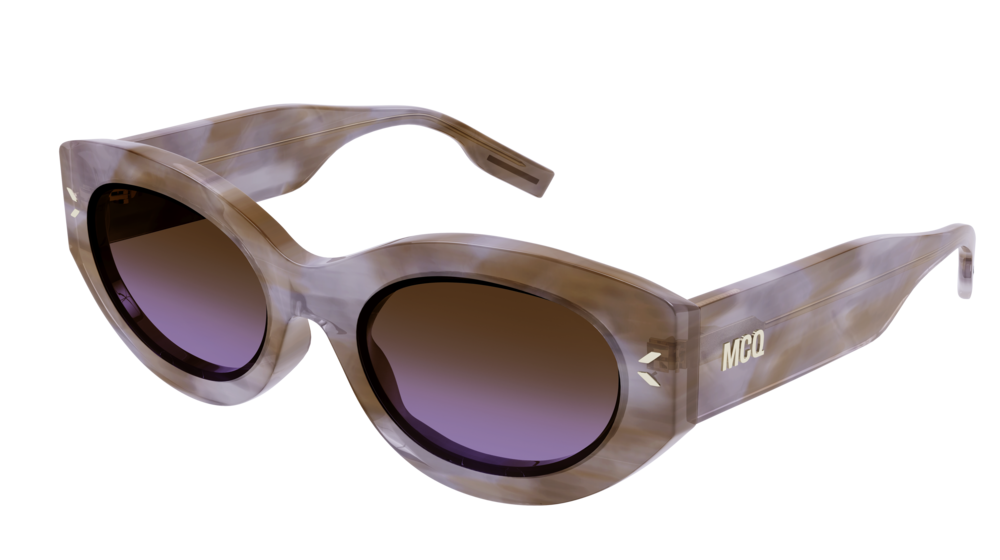Mcq MQ0324S-004 Womens CAT EYE Sunglasses - Violet