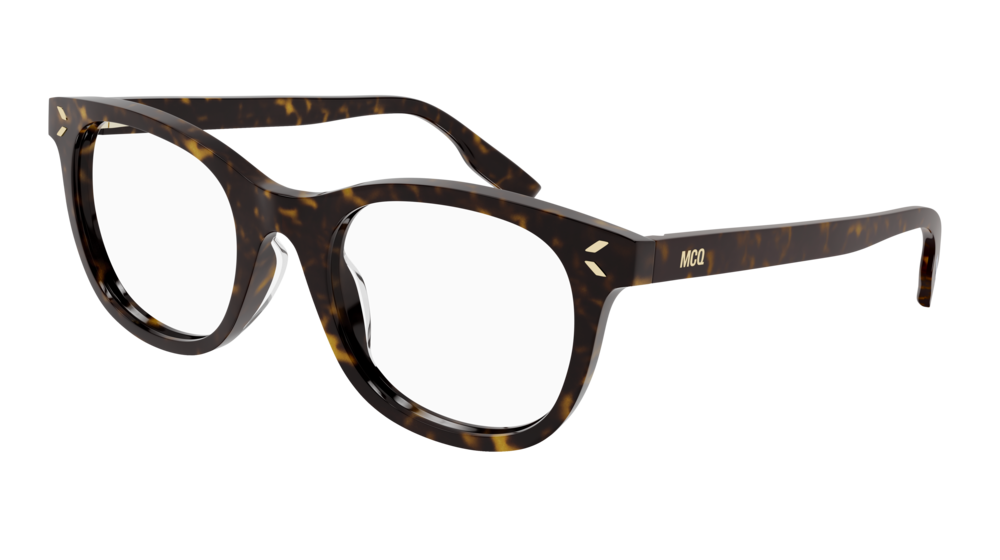 Mcq MQ0328O-002 ROUND/OVAL/PANTHOS Optical Frame - Havana