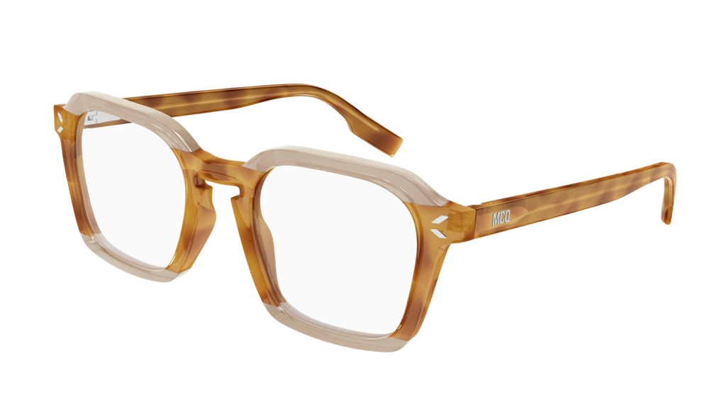 Mcq MQ0329O-004 GEOMETRICAL/DIRECTIONAL Optical Frame - Havana