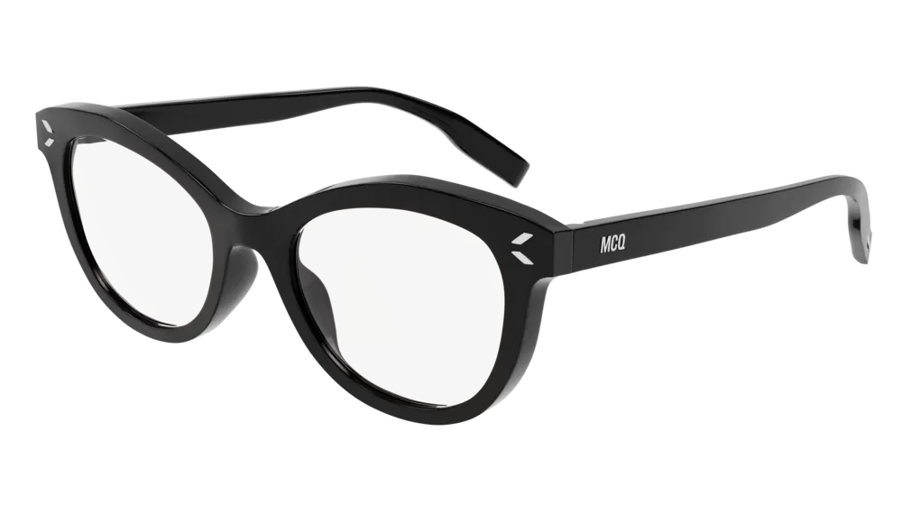 Mcq MQ0330O-005 Womens Cat Eye Optical Frames - Black