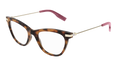 Mcq MQ0339O-006 Womens Cat Eye Optical Frames - Havana