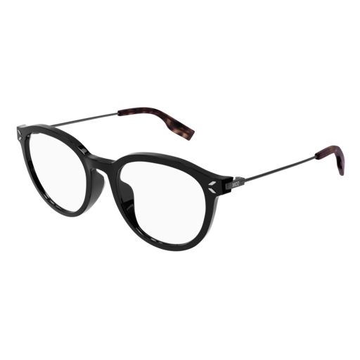 Mcq MQ0357O-001 ROUND/OVAL/PANTHOS Optical Frame - Black