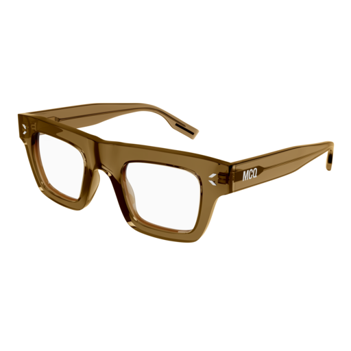 Mcq MQ0344O-003 Mens RECTANGULAR / SQUARED Optical Frame - Green