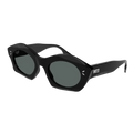 Mcq MQ0341S-001 Womens GEOMETRICAL/DIRECTIONAL SUNGLASSES - Black