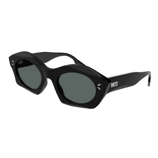 Mcq MQ0341S-001 Womens GEOMETRICAL/DIRECTIONAL SUNGLASSES - Black
