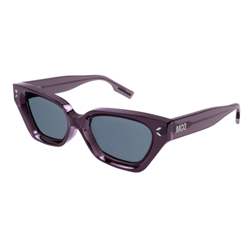 Mcq MQ0345S-003 Womens CAT EYE Sunglasses - Violet