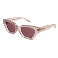 Mcq MQ0345S-005 Womens CAT EYE Sunglasses - Pink