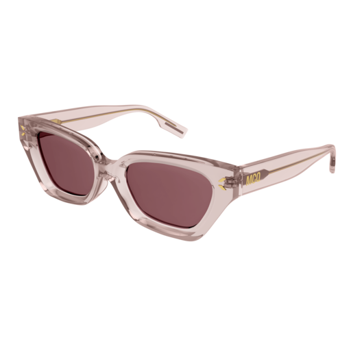 Mcq MQ0345S-005 Womens CAT EYE Sunglasses - Pink