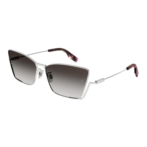 Mcq MQ0350S-004 Womens CAT EYE Sunglasses - Silver