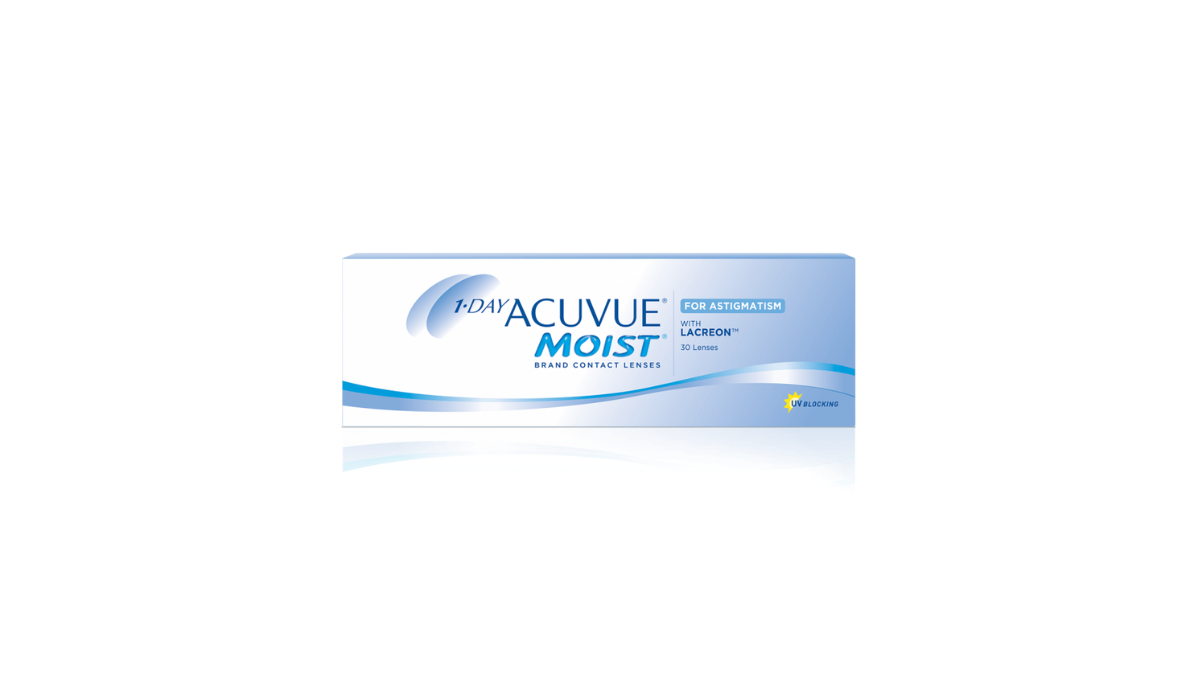 Acuvue Moist 30 Pack Contact Lenses - Toric or Astigmatism Dailies