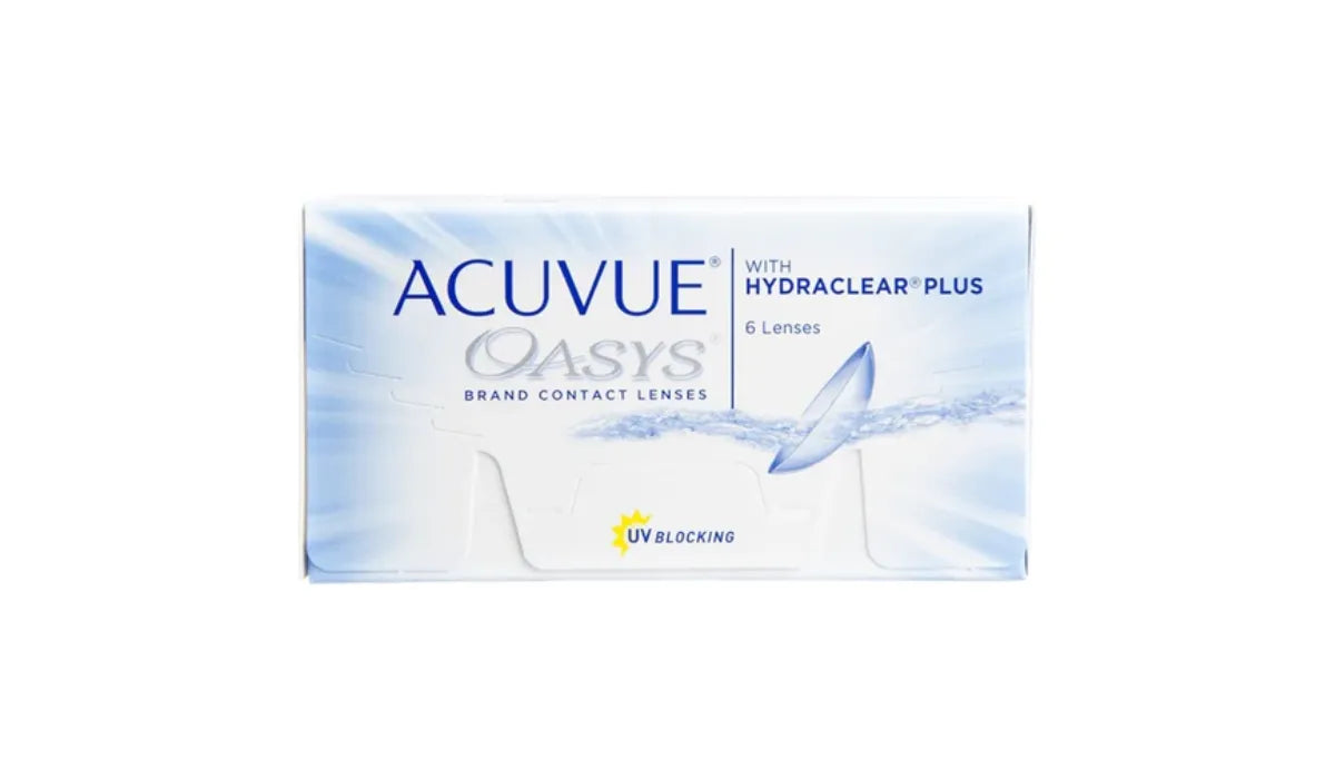 Acuvue Oasys 6 Pack Contact Lenses - Single Vision Weeklies
