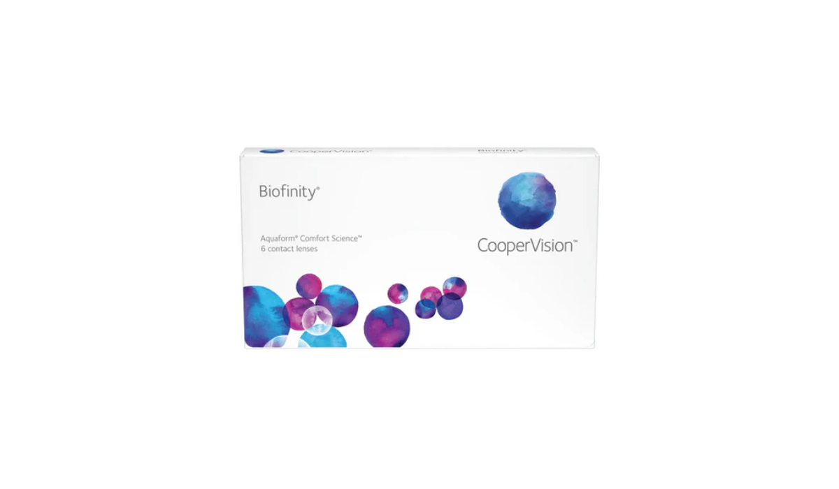 Biofinity 6 Pack Contact Lenses - Single Vision Monthlies