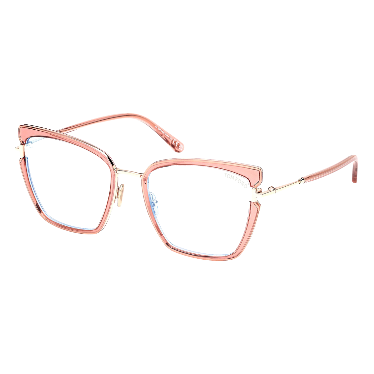 Tom Ford 23286 Womens Cat Eye Optical Frames - Pink