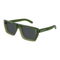 Gucci 23236 Womens Rectangle SUNGLASSES - Green