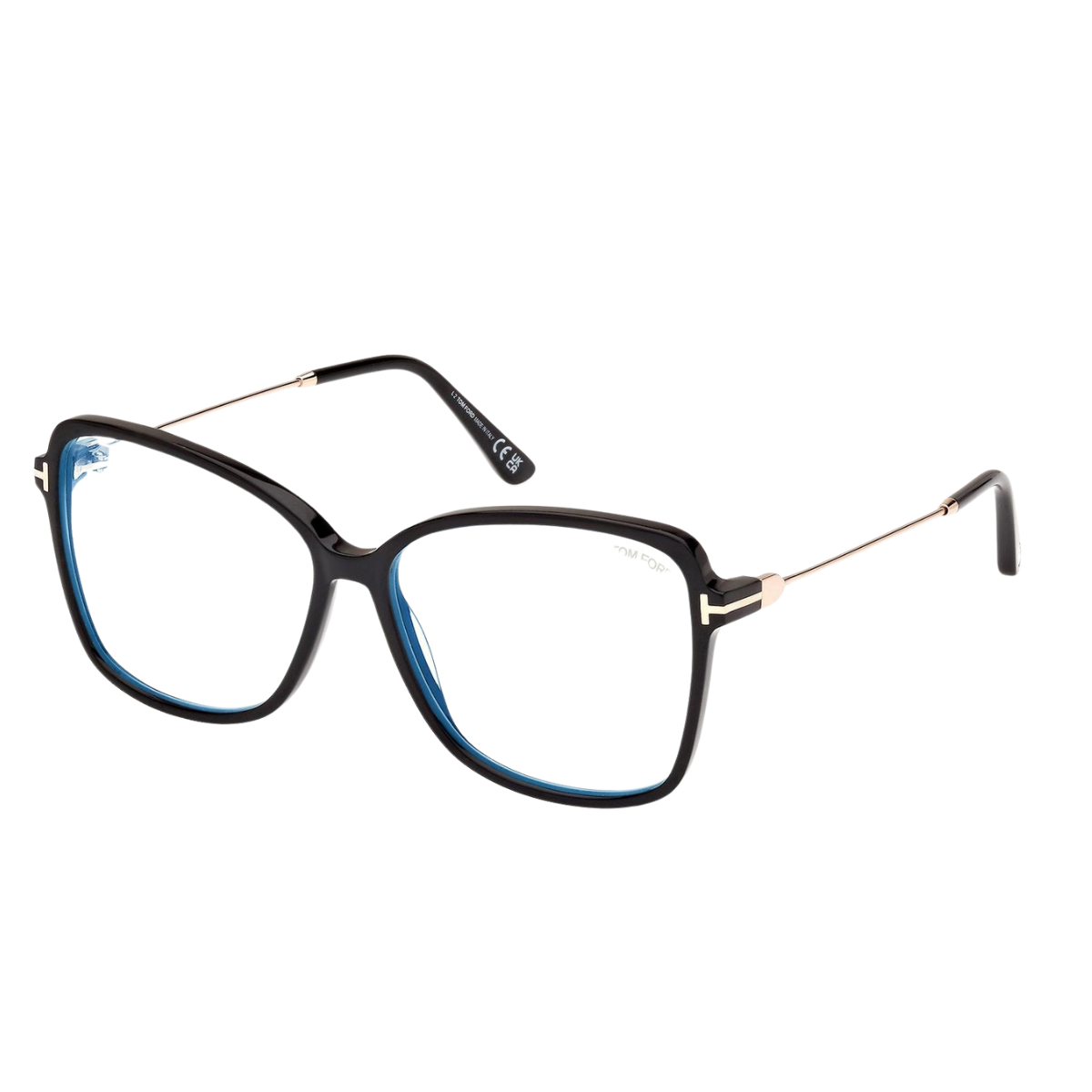 Tom Ford 23042 Womens Square Optical Frames - Black