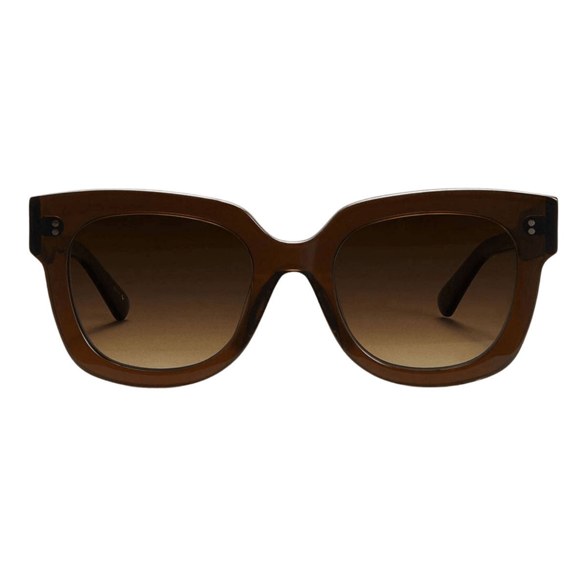 Chimi 23846 Mens Cat Eye SUNGLASSES - Brown