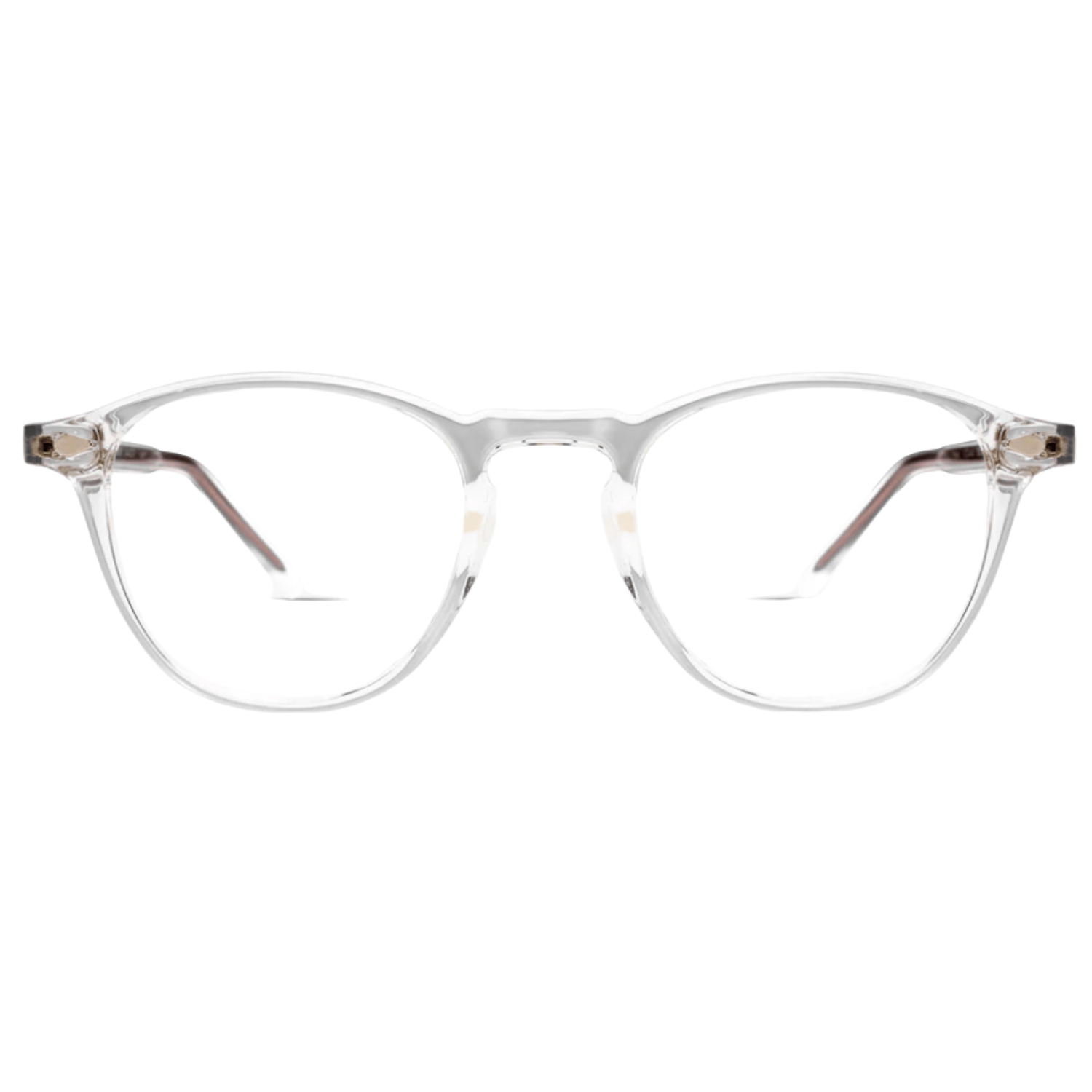 Eco 24300 Womens Round or Oval Optical Frames - Crystal