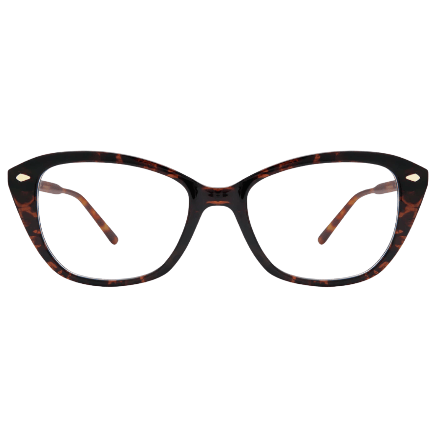 Eco 24303 Womens Rectangular or Squared Optical Frames - Havana