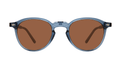 Eco 10187 Womens Round Optical Frames - Blue