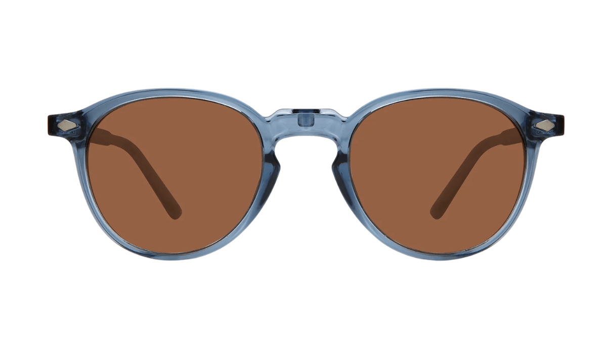Eco 10187 Mens Round Optical Frames - Blue