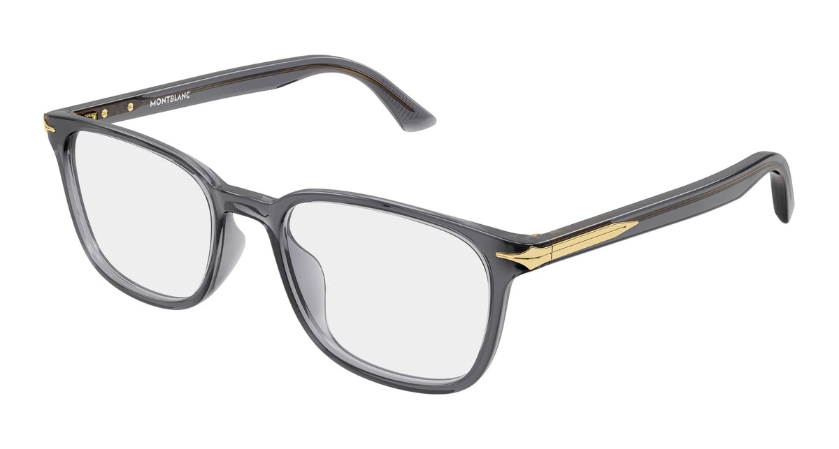 Montblanc MB0519OA-004 Mens SQUARE Optical Frame - Grey