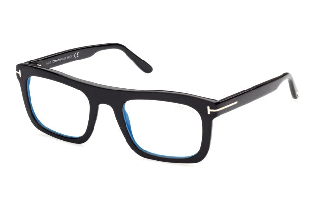 Tom Ford 24692 Men’s Square Frames - Shiny Black