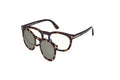Tom Ford 5965B Women’s Square Opticals - Dark Tortoise (size 53)