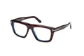 Tom Ford 6059B Mens Square Optics - Dark Havana (size 54)