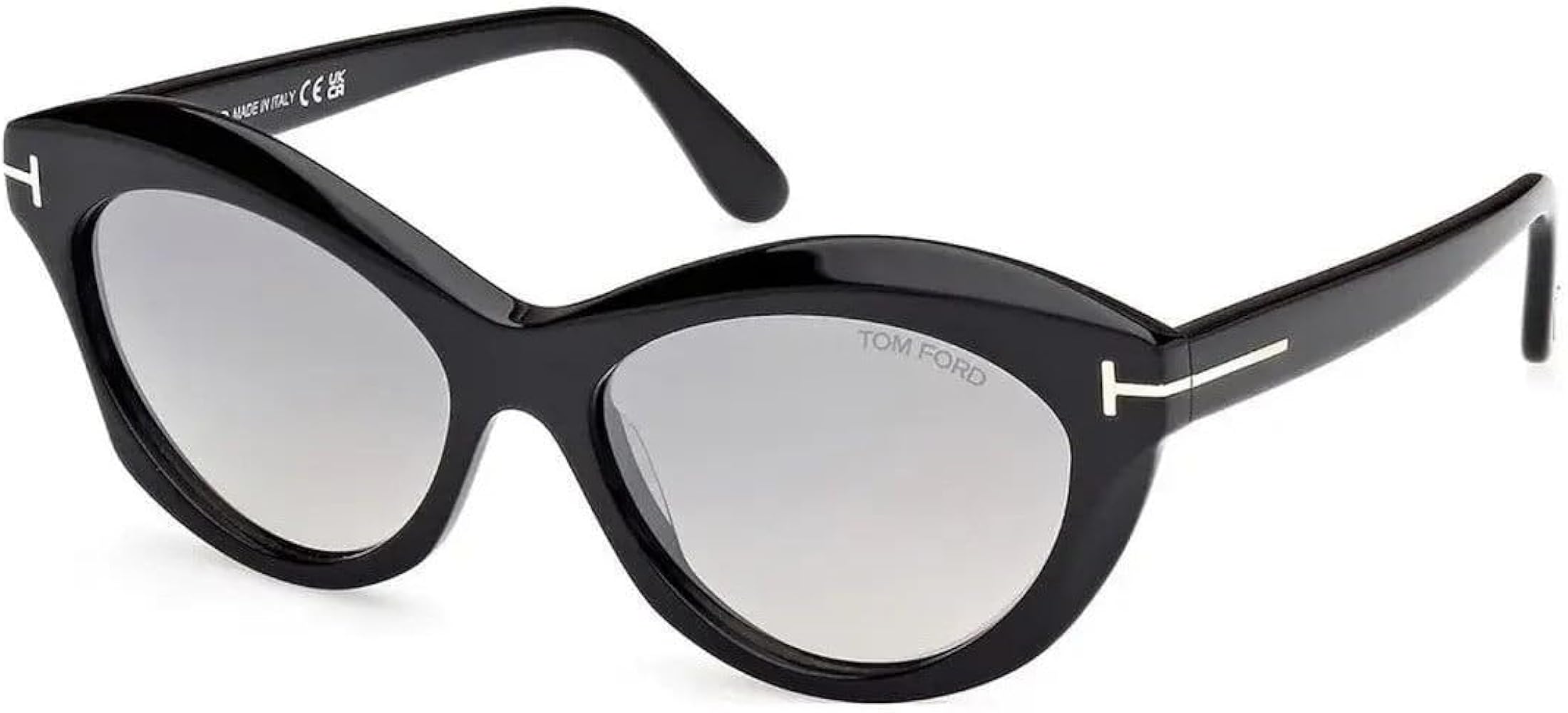 Tom Ford 1111 Eco Women’s Cat Eye Glasses - Black (size 55-16)