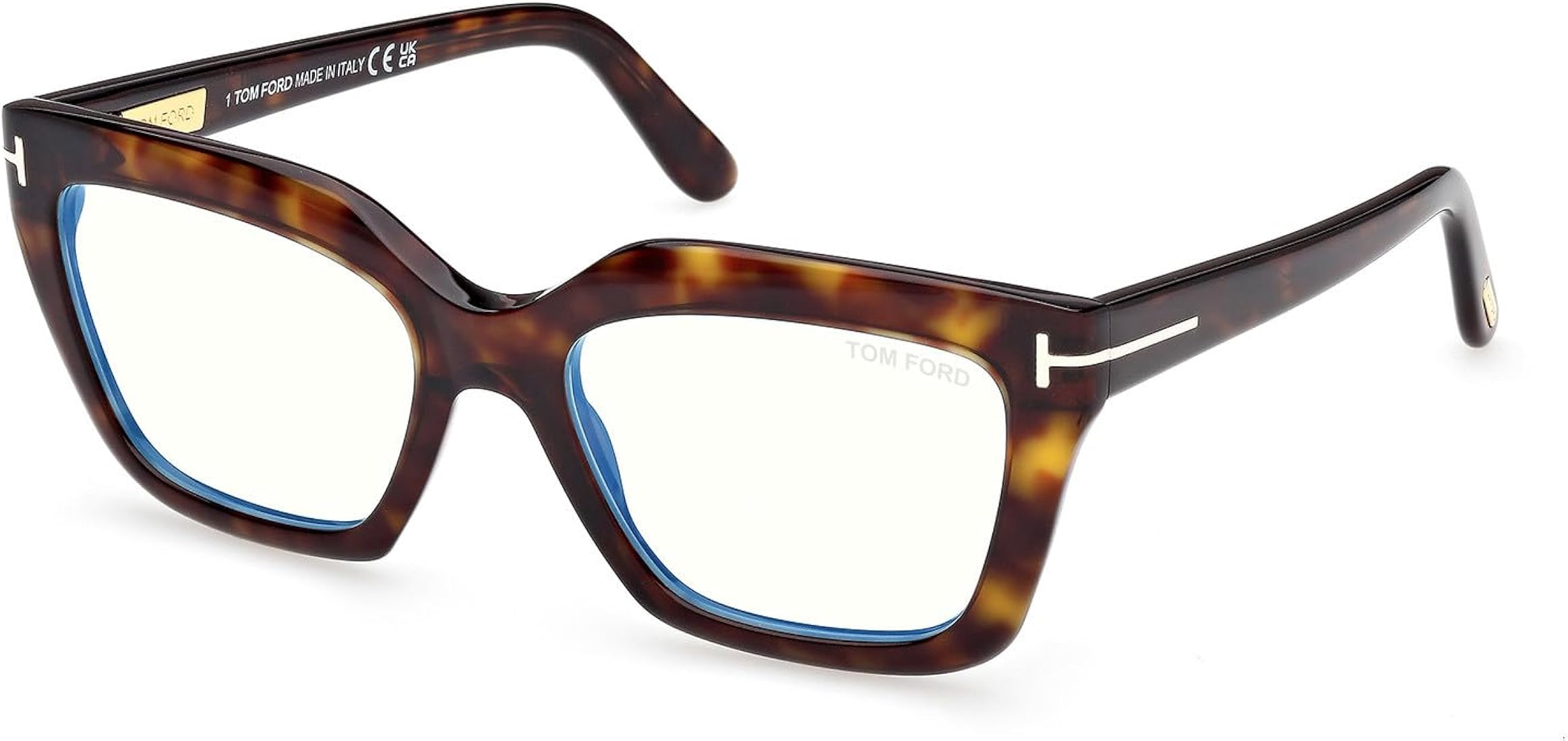 Tom Ford 6093B Women’s Cat Eye Opticals - Dark Tortoise (size 53-18)