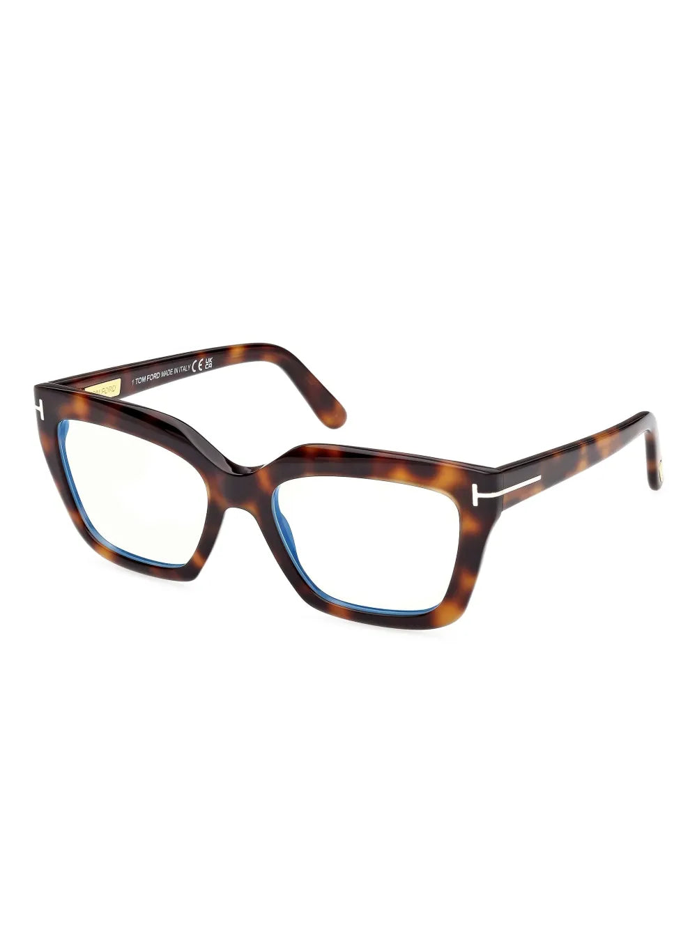 Tom Ford 6093B Women’s Cat Eye Opticals - Dark Tortoise (size 53-18)