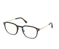 Tom Ford 6087 B Men’s Square Opticals - Matte Black (size 53-22 )