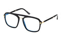Tom Ford 6080 B Men’s irregular Opticals - Shinny Black (size 54-18)