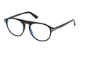 Tom Ford 6118 B Men’s Aviator Opticals -Shiny Black (size 52-18 )