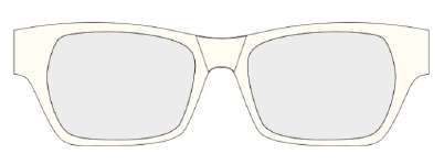 Off White 23275 Womens Square Optical Frames - White