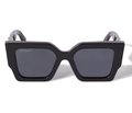 Off White 23243 Womens Cat Eye SUNGLASSES - Black