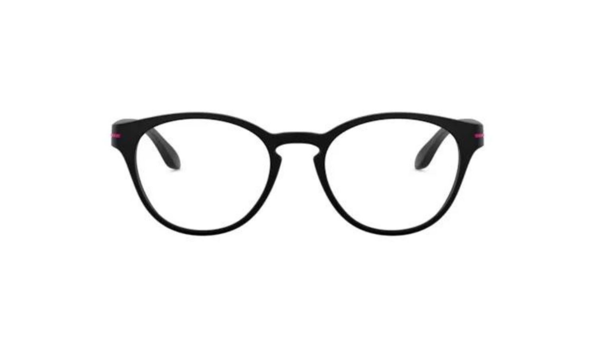 21833 Optical Frames - Oakley Black Round Optical Frames - Kids - 8017 0146