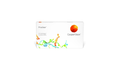 Proclear 6 Pack Contact Lenses - Single Vision Monthlies