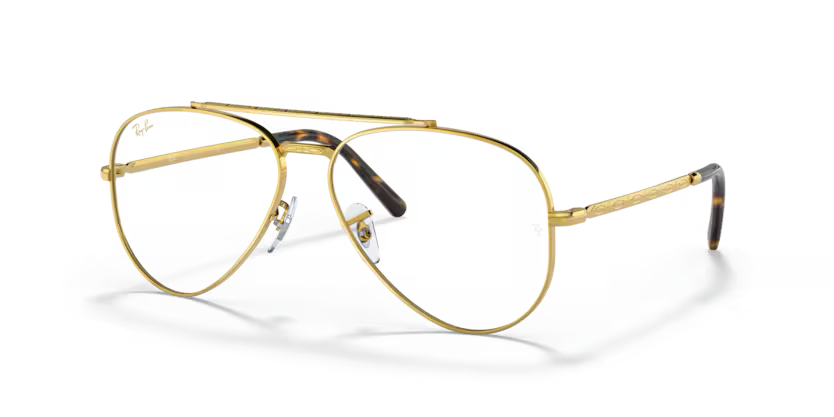 Ray Ban RB3925-V 2500 AVIATOR Optical - Gold