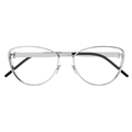Saint Laurent 22553 Womens Round Optical Frames - Transparent