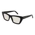 Saint Laurent 23702 Womens Cat Eye Optical Frames - Black