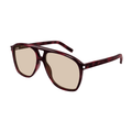 Saint Laurent 23715 Womens Aviator, Pilot or Navigator SUNGLASSES - Havana