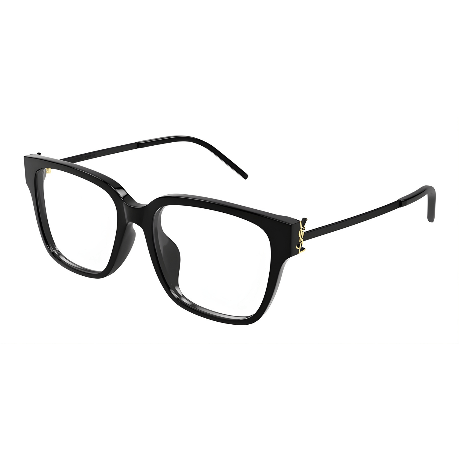 Saint Laurent 24185 Womens Square Optical Frames - Black