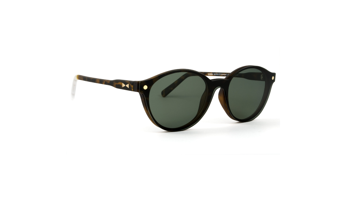 Snob Milano 23179 Womens Round Optical Frames - Tortoise Shell